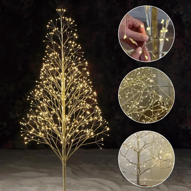 LED Lighted Twig Christmas Tree