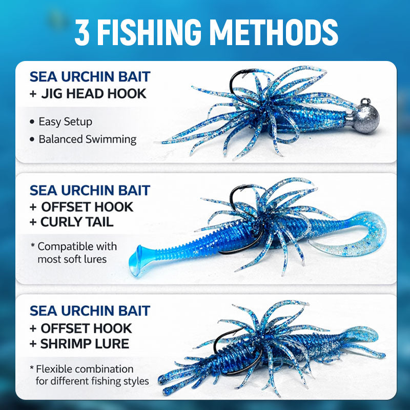 Bionic Sea Urchin Soft Bait
