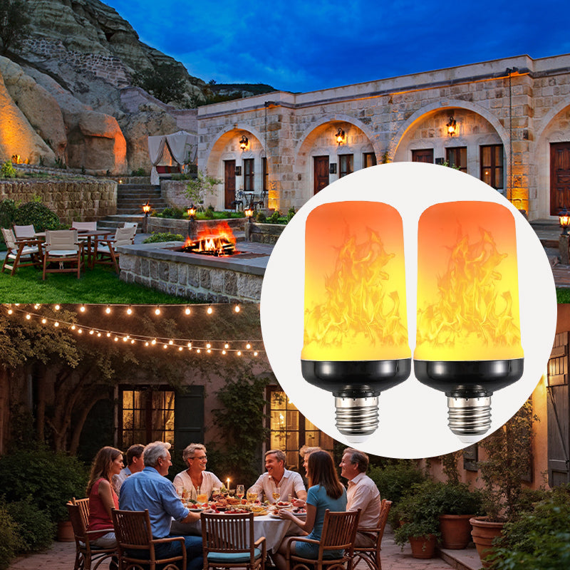 Dynamic flame bulb