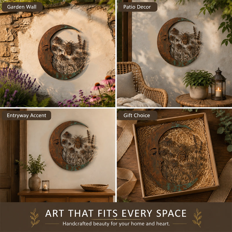 🌙Dragonfly Moon Wall Decor