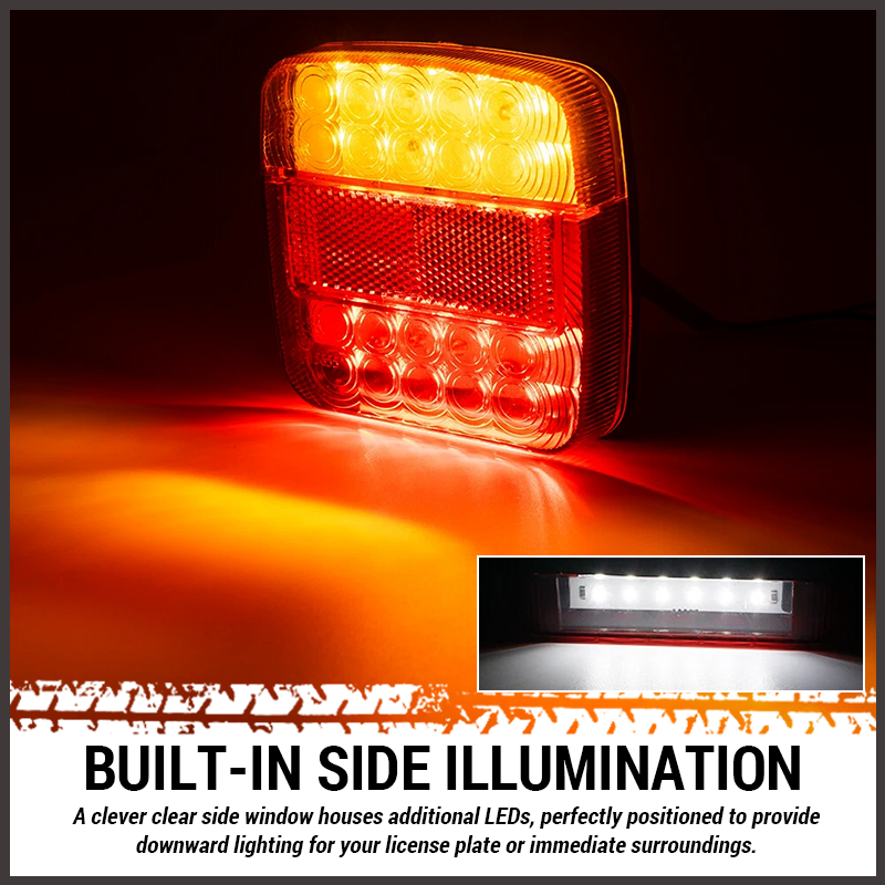 🔥LAST DAY – 50% OFF🔥LED Dual-color Square Lights For Trucks And Vans
