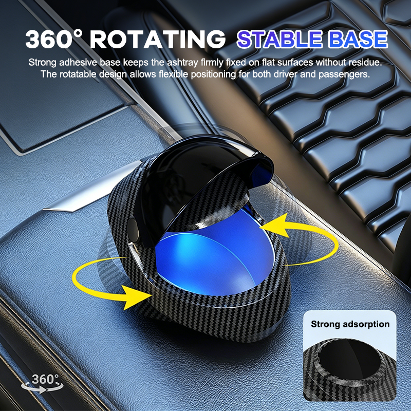 🔧 Motorcycle Helmet Style Car Ashtray 🔧