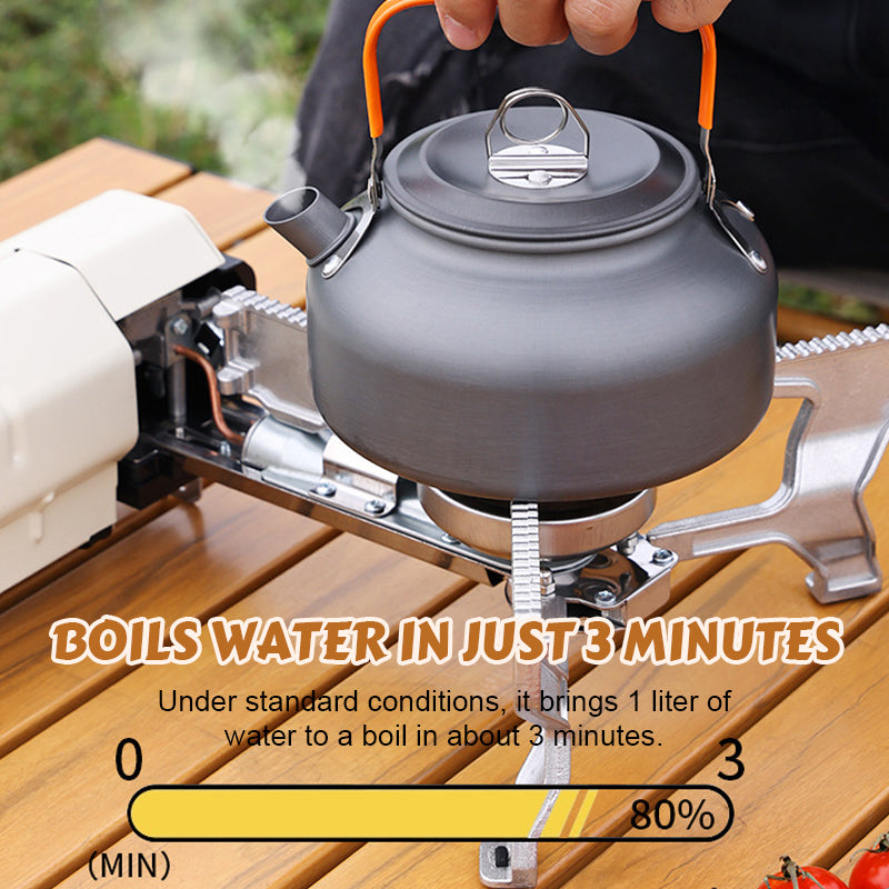 Portable folding gas stove