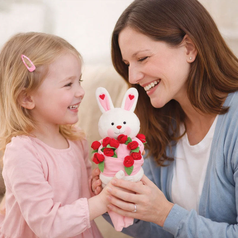 🐰 Bunny Bouquet Pencil Case