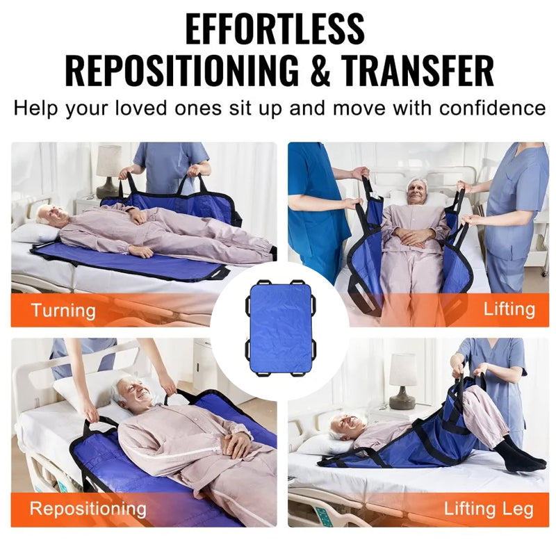 ✨ Patient Turning & Transfer Assist Pad · Supportive Care Design