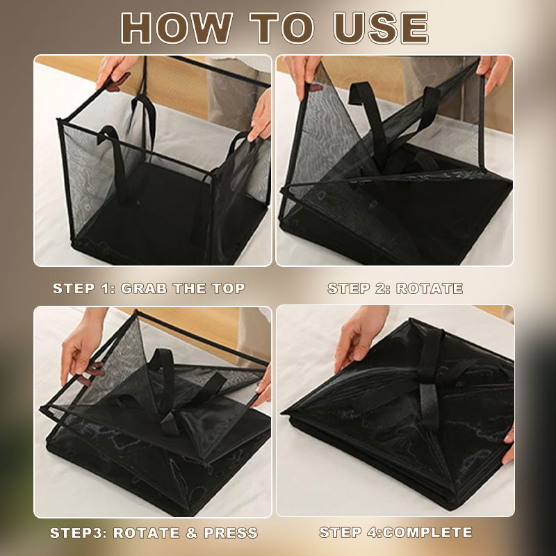 Foldable Clothes Storage Basket