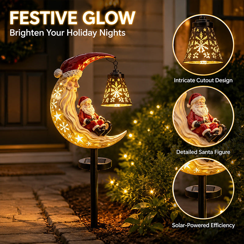 Christmas Snowman Solar Garden Stake Light