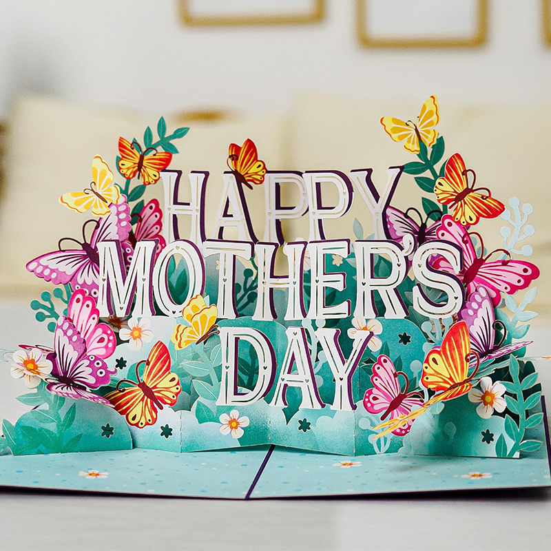 Mother's Day 3D Greeting Card
