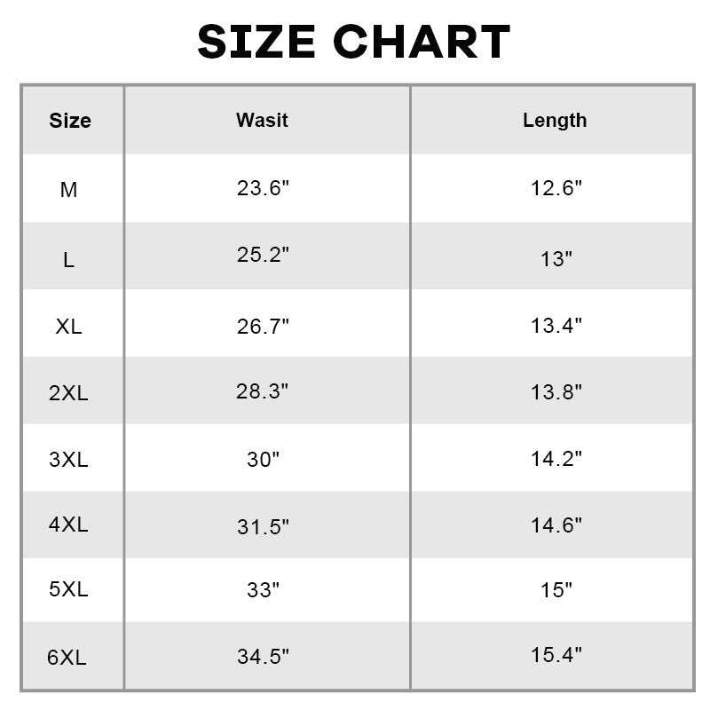 Large Size High Waist Tummy Control Briefs