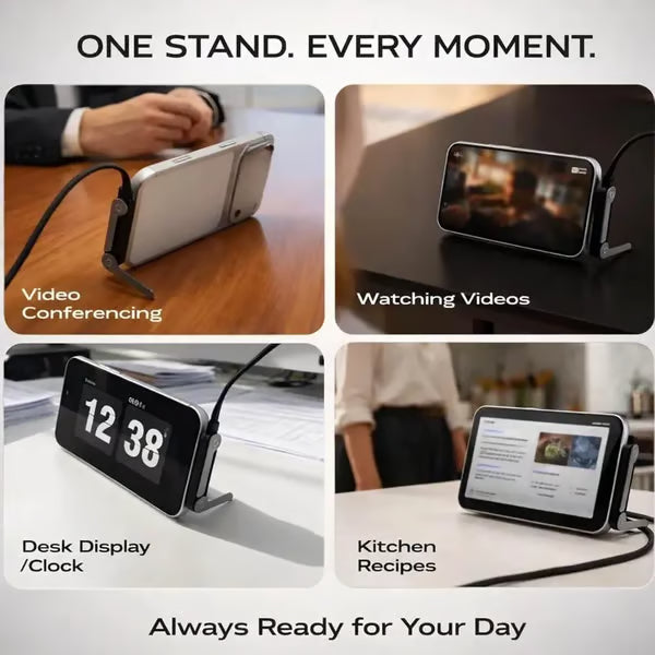 L'adattatore ibrido Power-Stand definitivo da 240 W ⚡: la soluzione all-in-one per ricarica rapida e visualizzazione