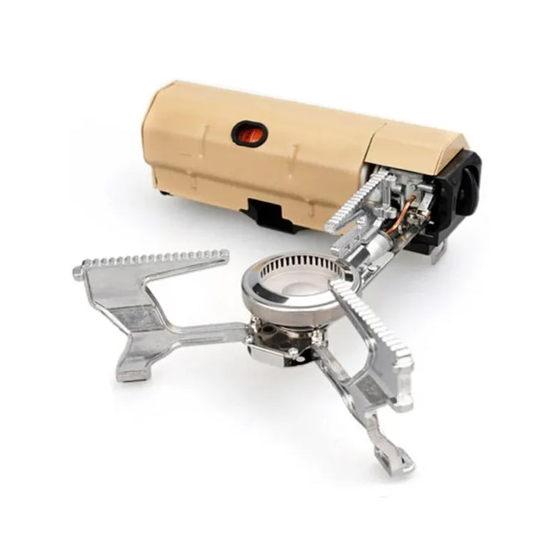 Portable folding gas stove