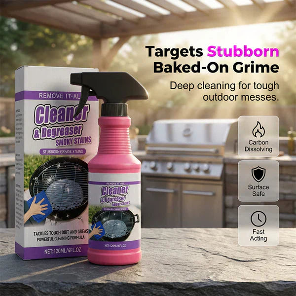 🌿Fast-Acting Heavy-Duty Grill Degreaser Spray