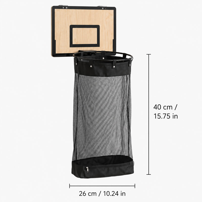 Wooden Wall-mounted Basketball Basket Hanging Door