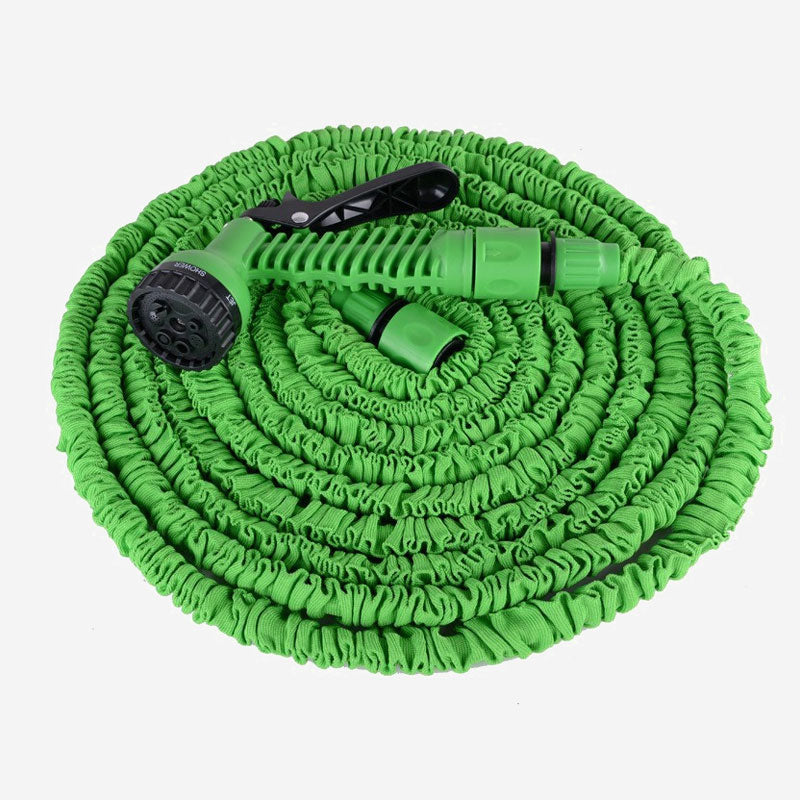Expandable Garden Hose with Spray Gun