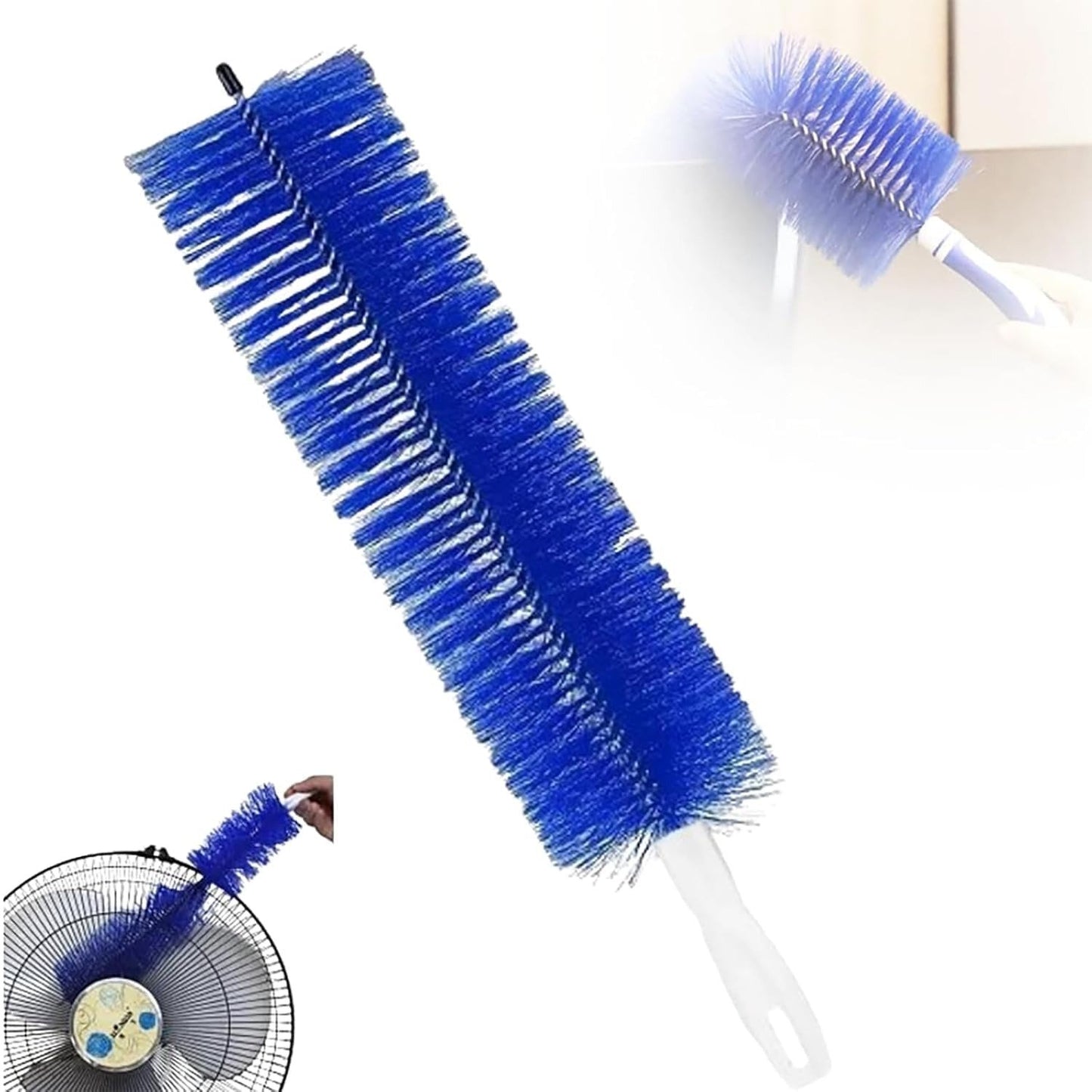 Flexible Fan Dusting Brush Non-Disassembly Fan Cleaning Brush