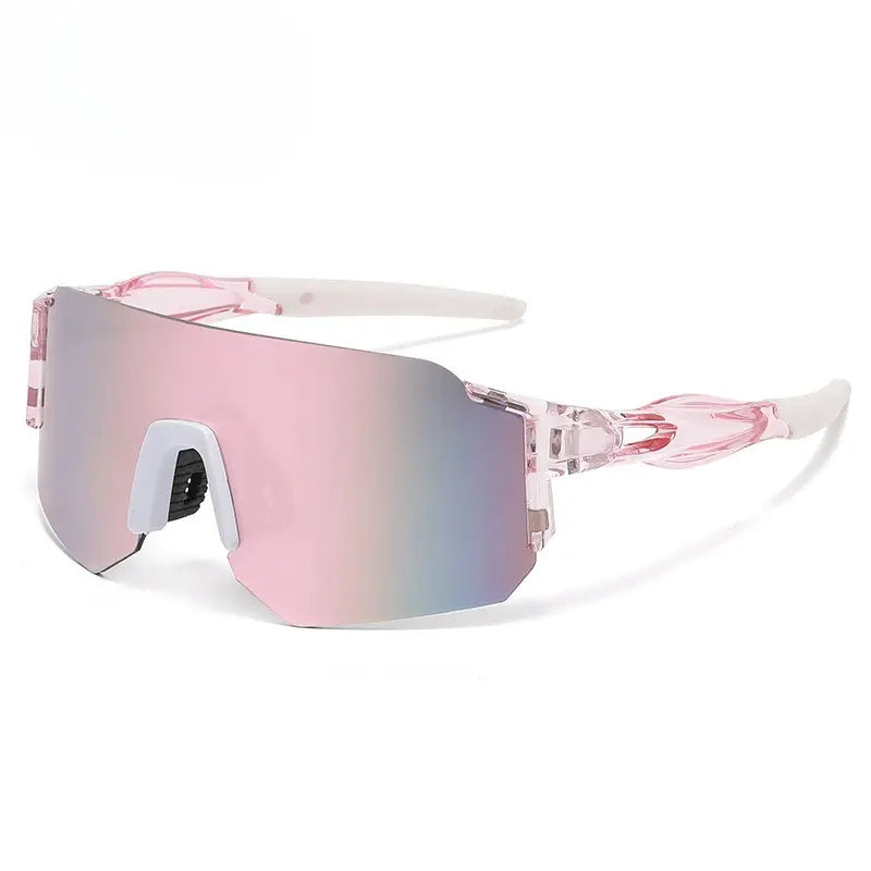 Colorful Windproof UV400 Sports Sunglasses for Outdoor Fishing