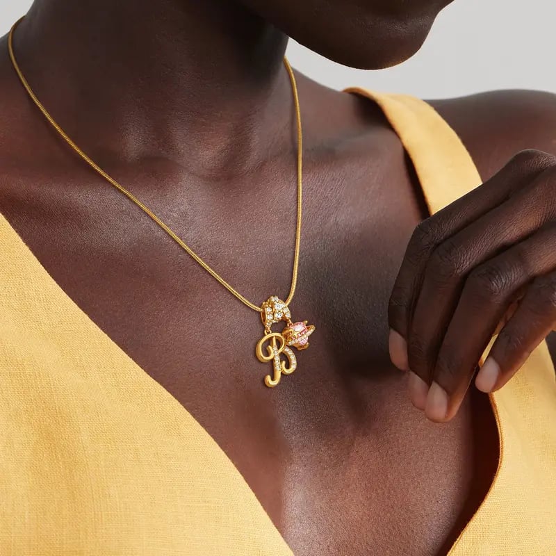 Art Design Letter Necklace