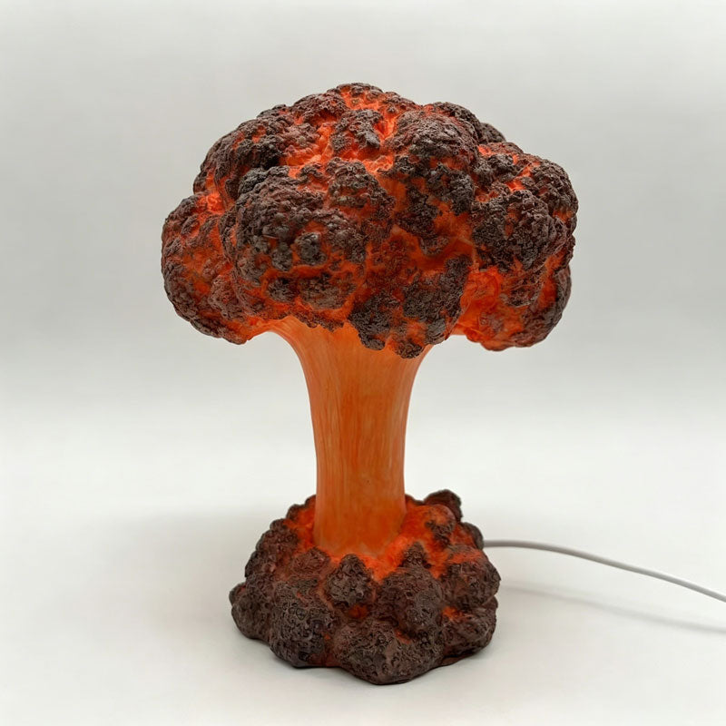 Mushroom Cloud LED Desk Lamp | Unique Desktop Ornament USB Powered