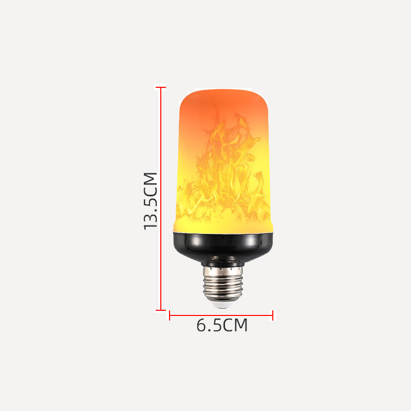 Dynamic flame bulb