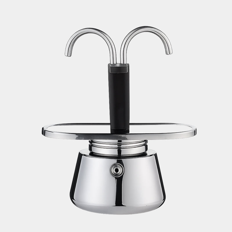 Classic 304 Stainless Steel Moka Pot