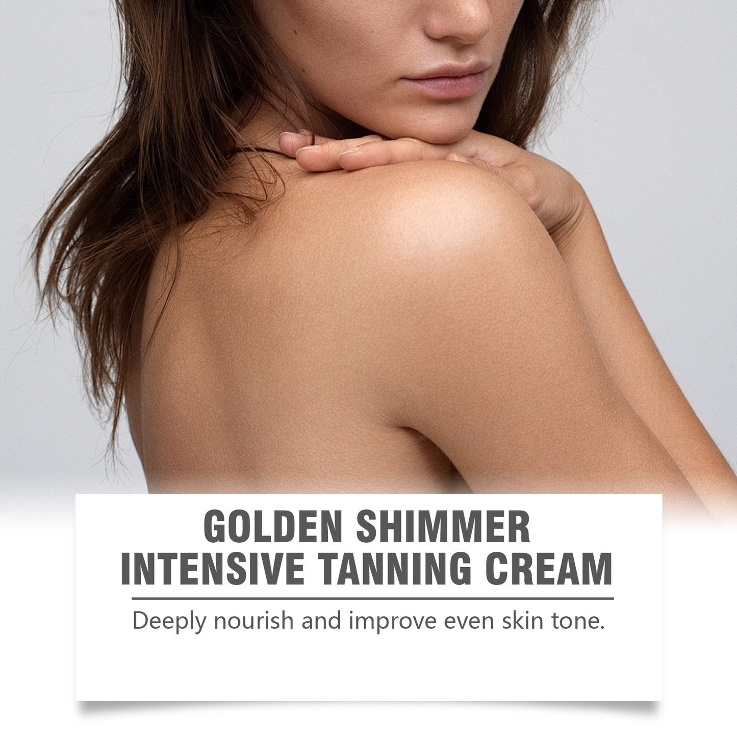 🔥Summer sale 2025 - Gold shine intensive tan without sun gel | Tan without sun accelerator💖