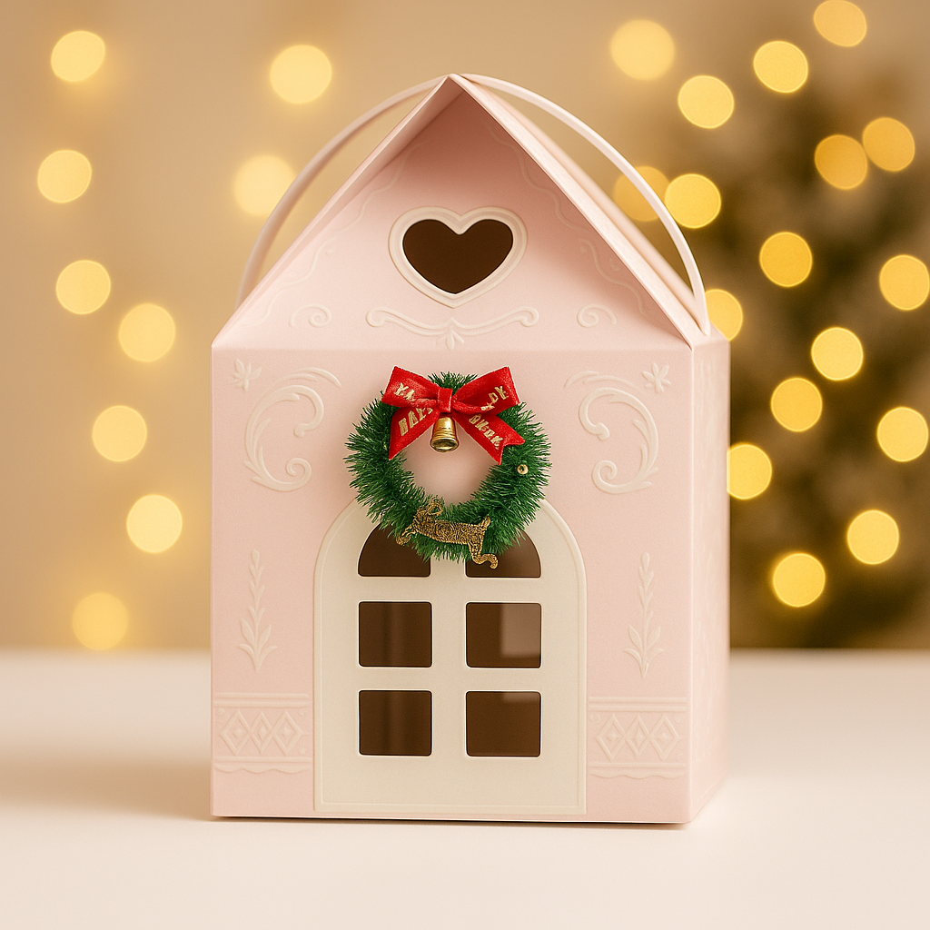Enchanted Christmas Cottage Gift Box