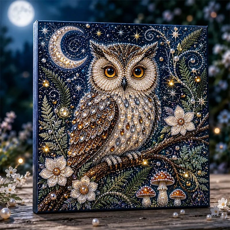 🔥 Last day: 50% OFF - 🦉✨“Enchanted Animal Pearl Art” DIY kit – 🎨A relaxing craft project to create beautiful animal-themed artworks (📦Buy 2 and get free shipping)