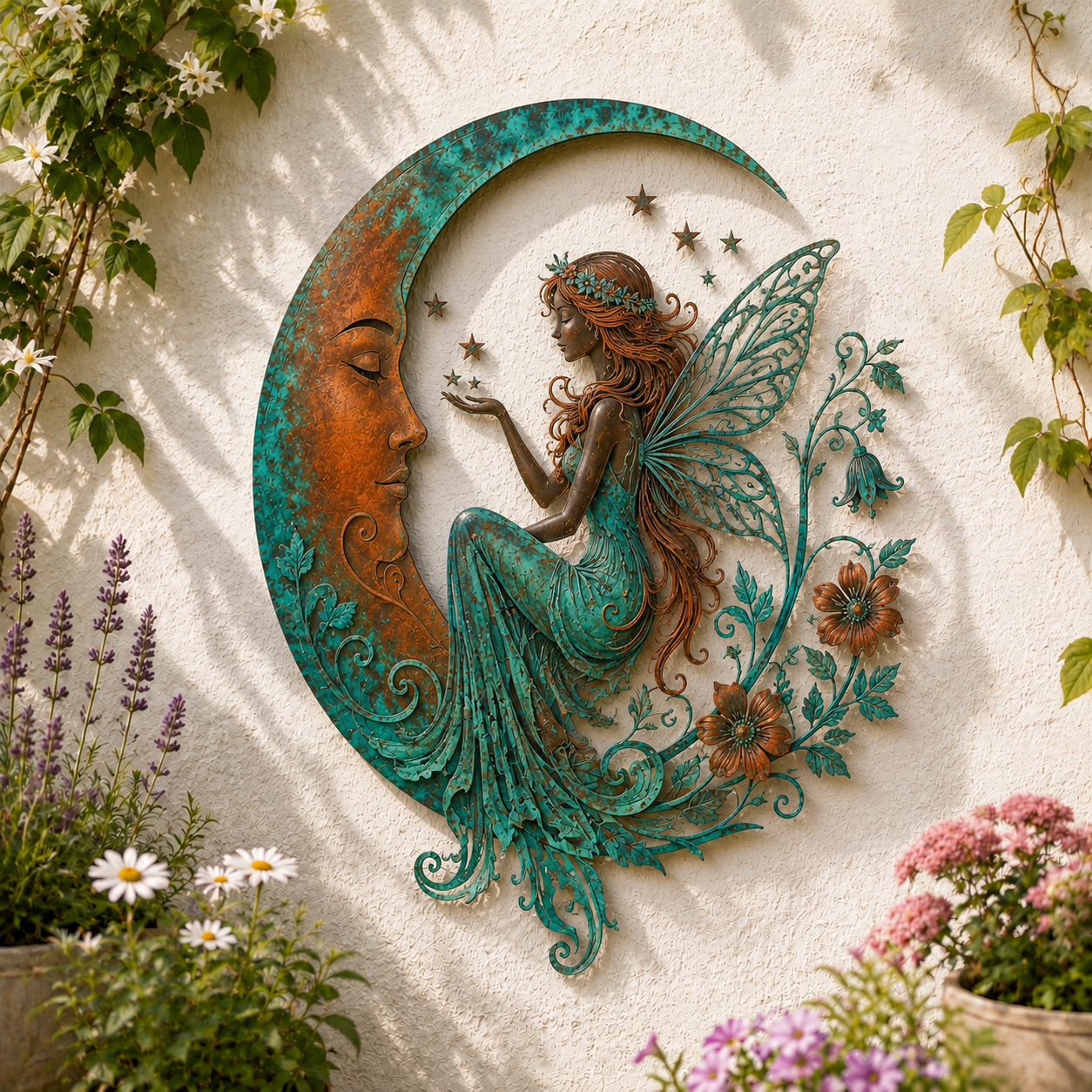 🌙Dragonfly Moon Wall Decor