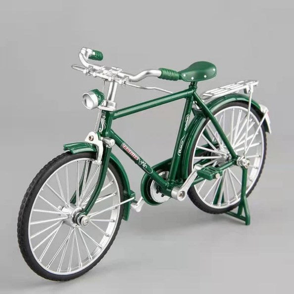 🚲 LIMITED-TIME 50% OFF! ✨ DIY Retro Bicycle Model 1:10 Scale – Metal Alloy, Realistic Detailing, Desk Decor & Gift 🎁