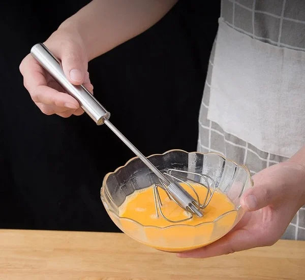🔥BIG SALE - 50% OFF🔥Stainless Steel Semi-Automatic Whisk - BUY 2 GET 2 FREE
