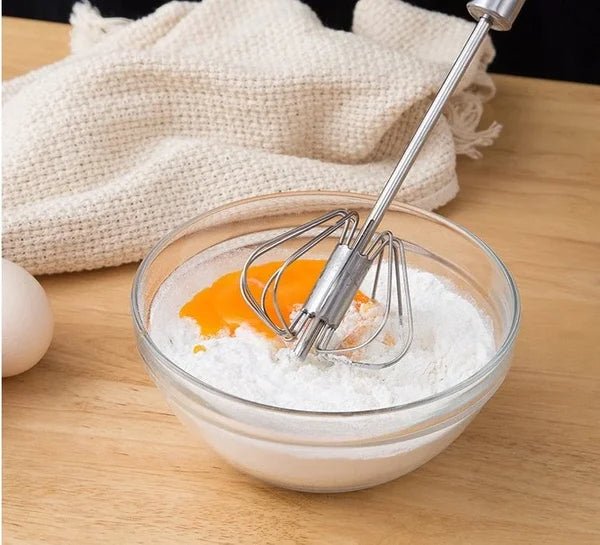 🔥BIG SALE - 50% OFF🔥Stainless Steel Semi-Automatic Whisk - BUY 2 GET 2 FREE
