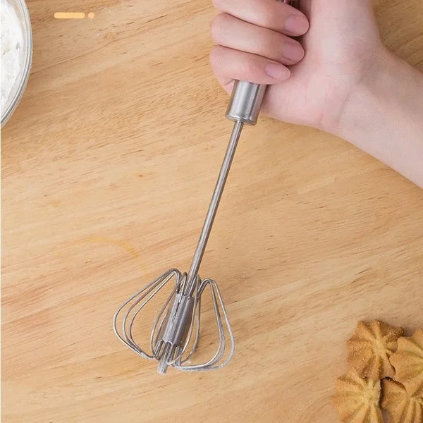 🔥BIG SALE - 50% OFF🔥Stainless Steel Semi-Automatic Whisk - BUY 2 GET 2 FREE