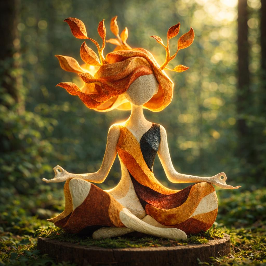 🔥Last Day 50% OFF🌿 Unique Meditative Nature Goddess Sculpture
