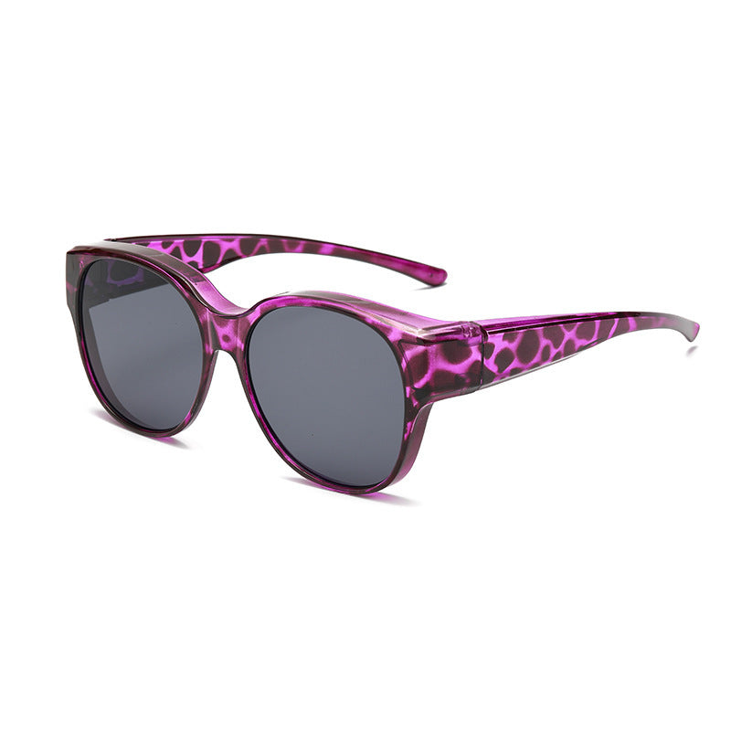 😎Sunglasses with UV380 protection, suitable for glasses