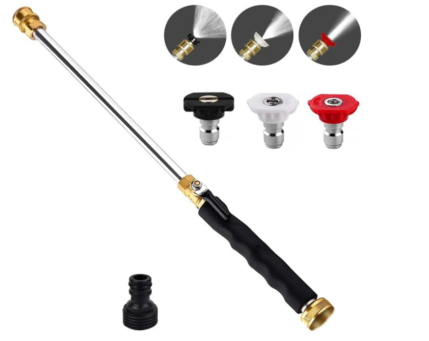 High-pressure Cleaner With Jet Nozzle For Garden Hose