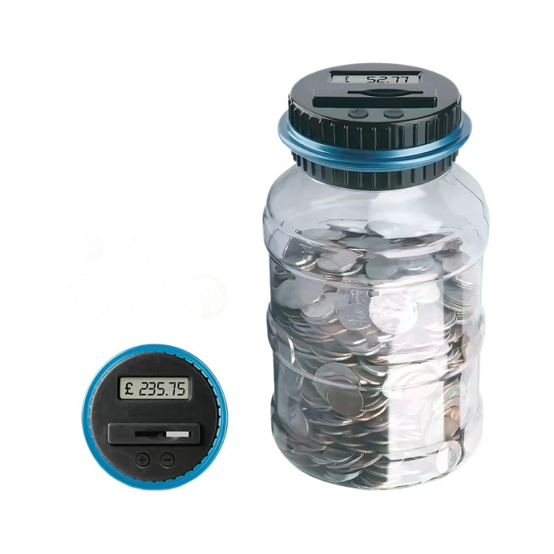 📢📢50% OFF !! ⏰Watch Savings Grow – Digital Money Box with Auto Coin Counting & Target Setting