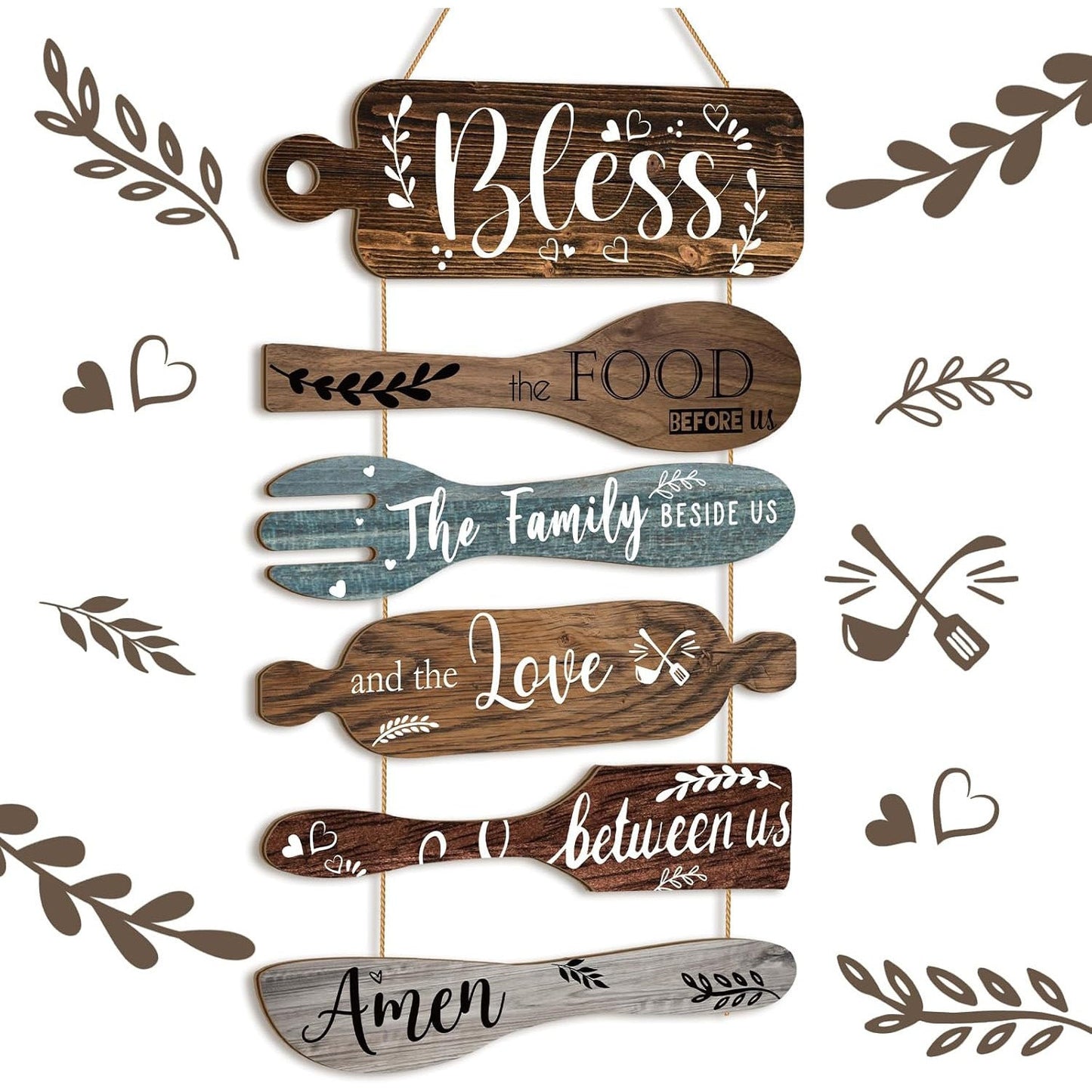 🔥LAST DAY 50% OFF - Wooden Kitchen Wall Decor