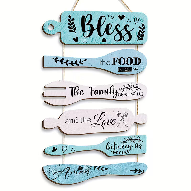 🔥LAST DAY 50% OFF - Wooden Kitchen Wall Decor