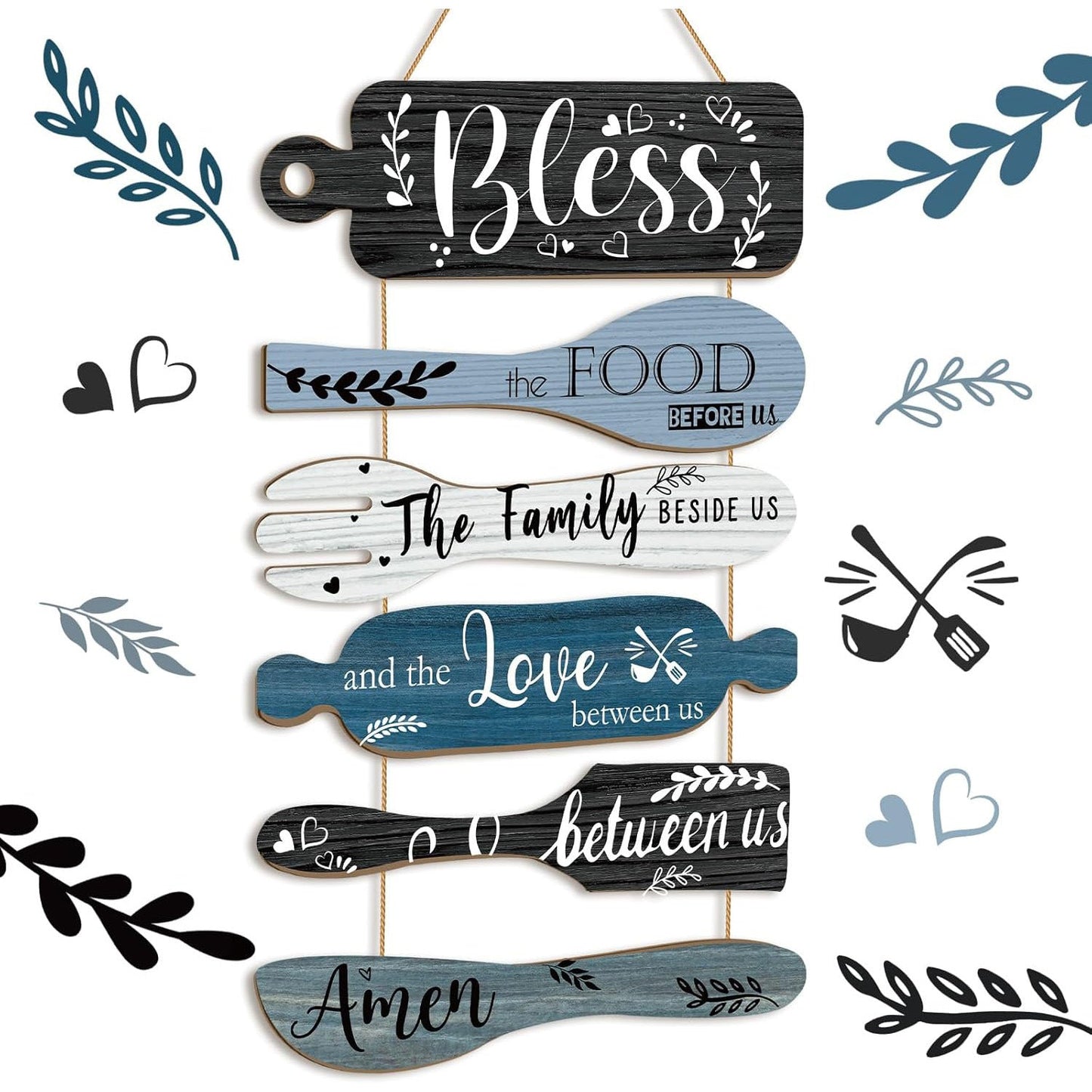 🔥LAST DAY 50% OFF - Wooden Kitchen Wall Decor