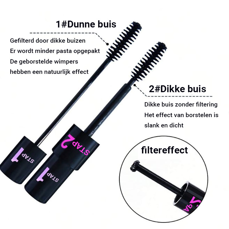Long Thick Curl Duo Eyelash Mascara 🔥 Buy 1 get 1 free🔥