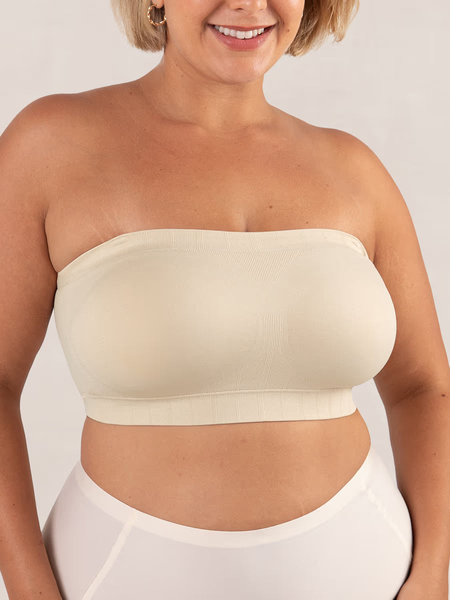 Convertible strapless bandeau bra
