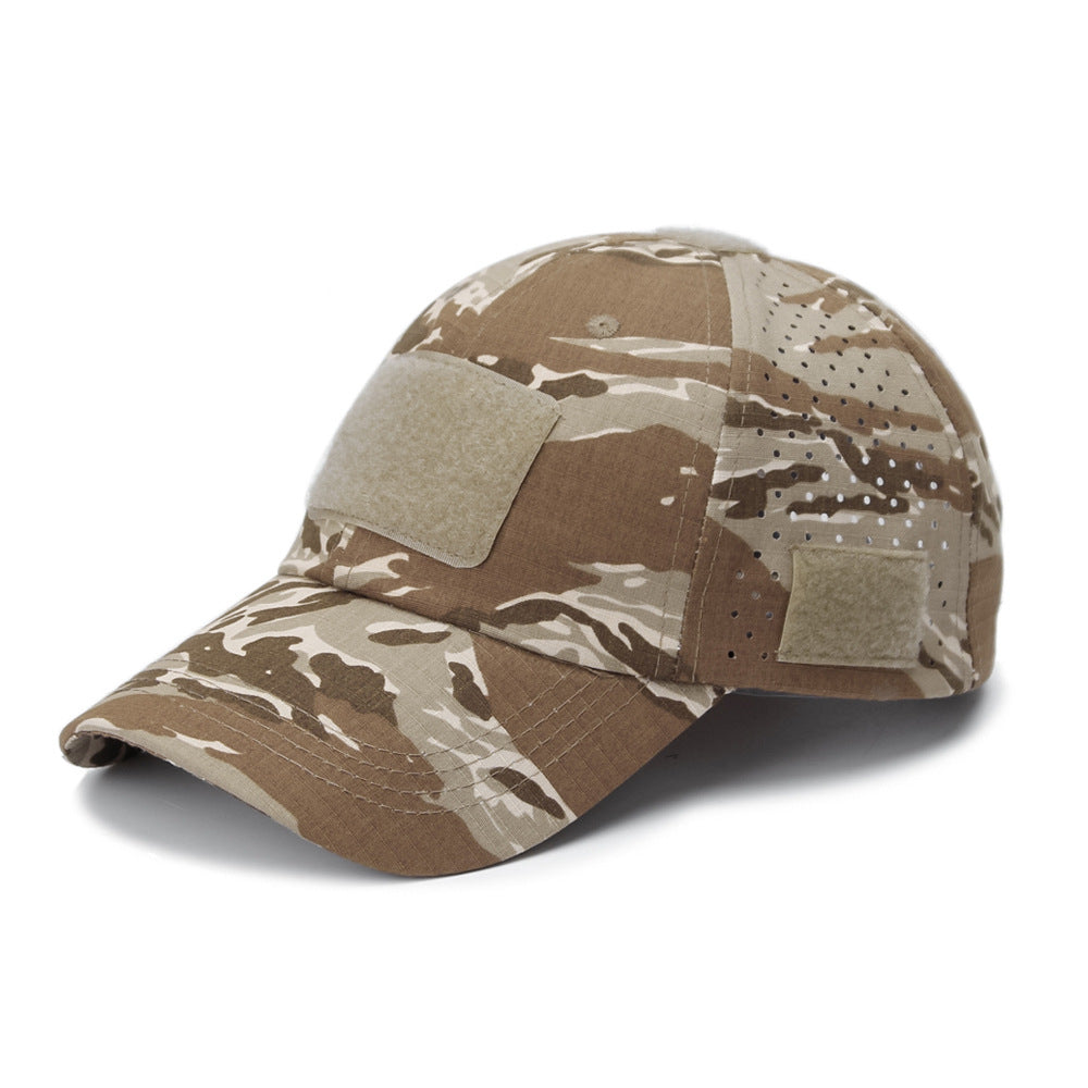 Sun Protection, Breathable Outdoor Hat for Men, Camouflage