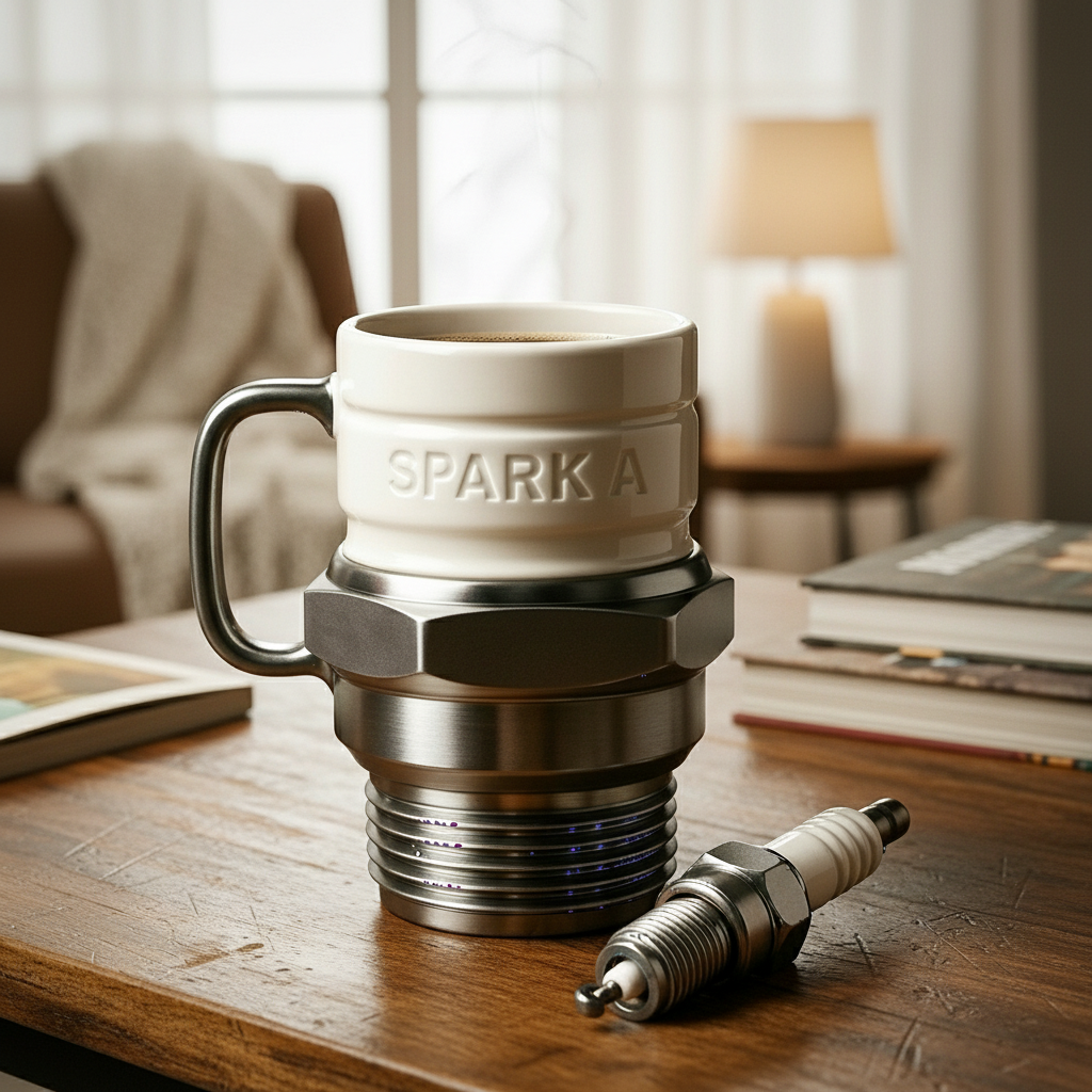 🔧Spark plug mug☕