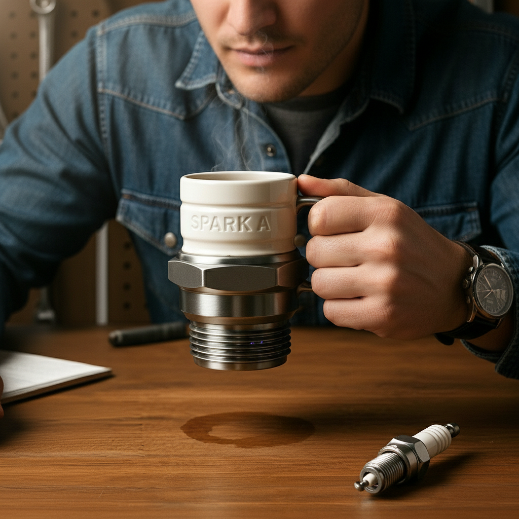 🔧Spark plug mug☕