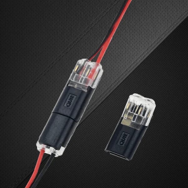 🔥Double-wire plug connector with lockable buckle