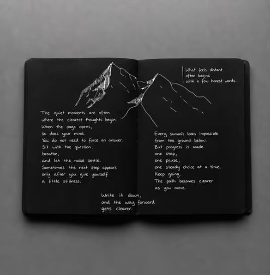 📘 Notedfy Think Blue Notebook – A Different Page for Better Ideas 💙