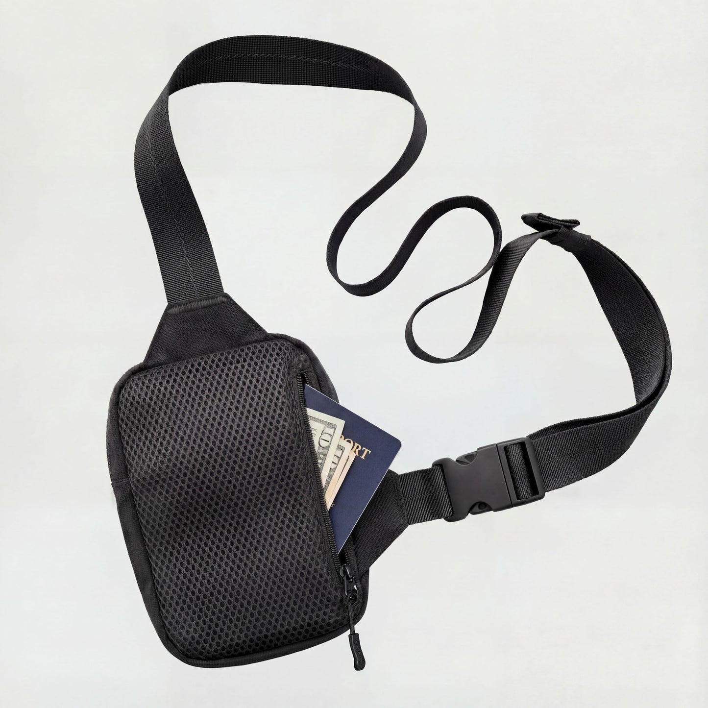 🎒 Upgraded 2.0 Travel Crossbody Bag | Anti-theft design, 500D nylon material, RFID protection