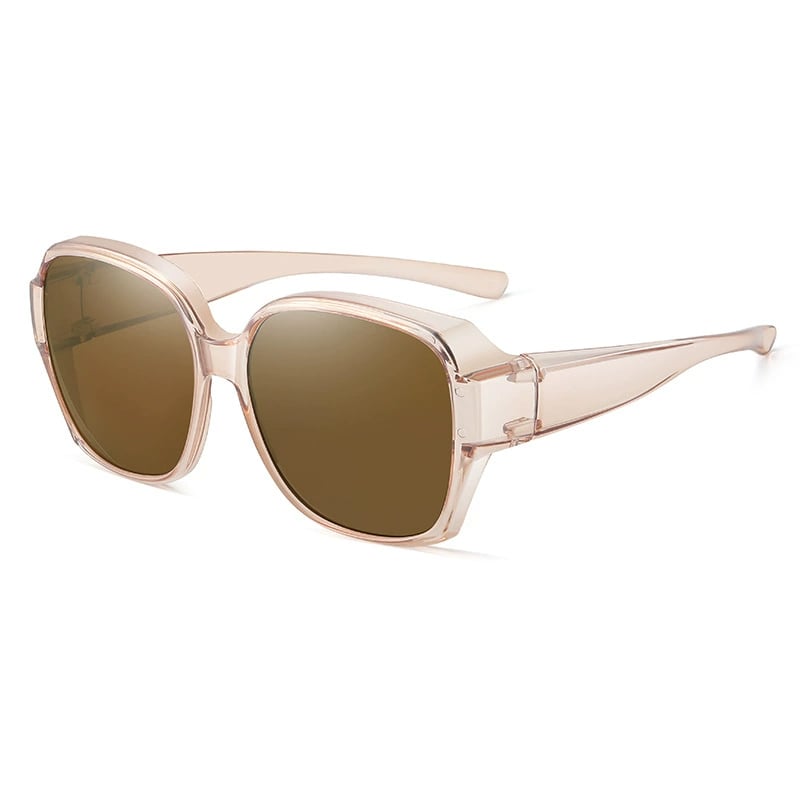 😎Sunglasses with UV380 protection, suitable for glasses