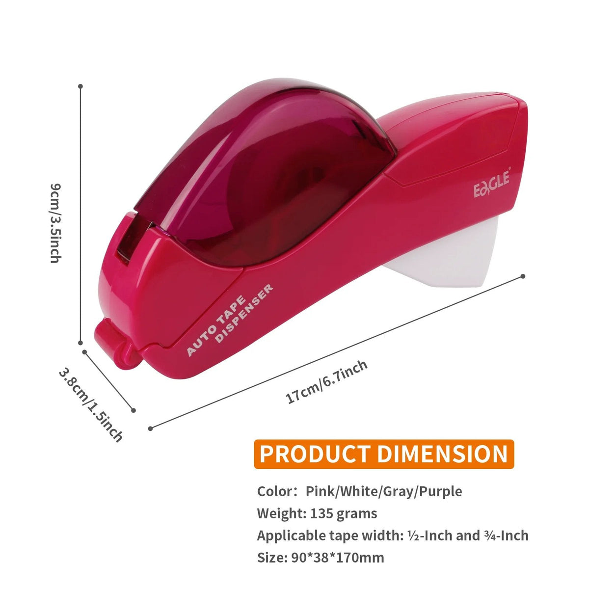 ✂️📦 Automatic Tape Dispenser – Wrap It Up with One Hand!