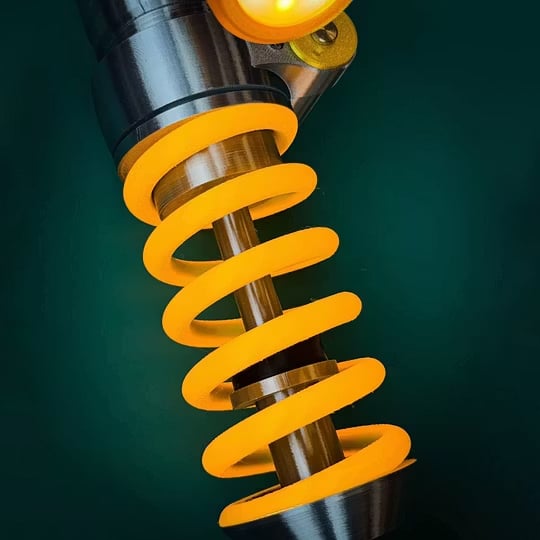 🎁Father's Day Limited Sale🔥Inspired Suspension Shock Absorber Lamp - Adjustable LED Light for Gamers & Car Enthusiasts(⏰Free Shipping)